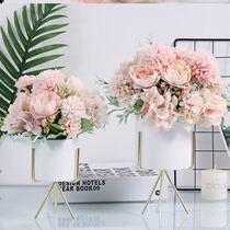 Simulation flower high-end 2020 new Nordic small fresh literary mini small clothing store nail shop bouquet decoration