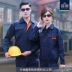 kính nam đẹp Logo tùy chỉnh quần áo lao động mùa thu phù hợp với nam giới dụng cụ bảo hộ lao động quần áo dài tay hàn chịu mài mòn hội thảo nhà máy quần áo công trường xây dựng kính đa tròng Kính râm