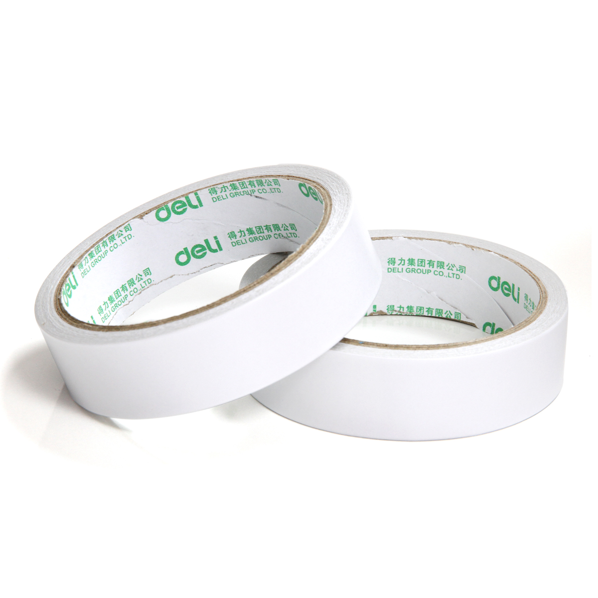 Văn phòng phẩm deli 30407 hai mặt dính băng nóng chảy mô 24mm * 10y văn phòng học tập dính mạnh dễ xé - Băng keo băng keo bạc cách nhiệt