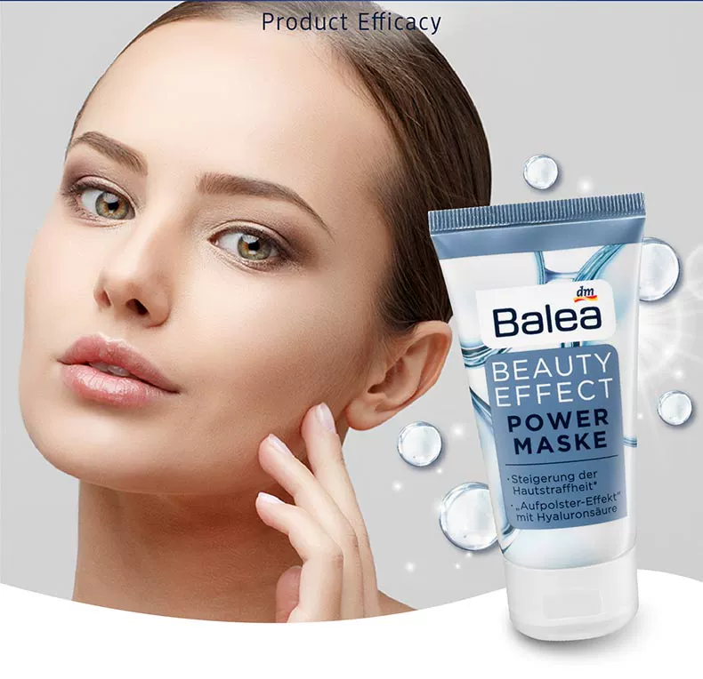 Balea ổi chiết xuất axit yuric nâng mặt nạ dưỡng ẩm chống nhăn 50ml * 2 - Mặt nạ
