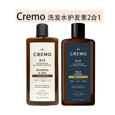 In-stock American Cremo Men's 2-in-1 Shampoo and Conditioner Deep Cleansing 473ml