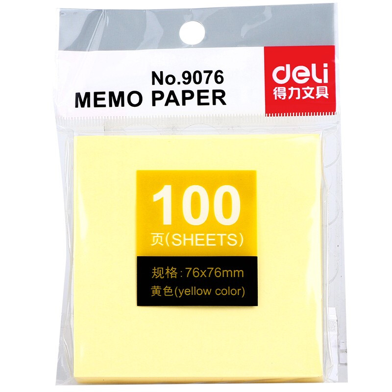 Powerful post-it stickers, stickers, sticky notes, sticky notes, can be repeatedly glued and torn 9076