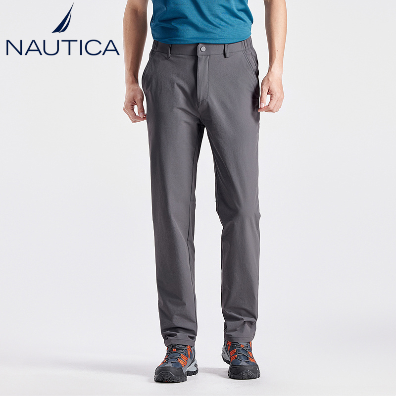 Nautica/Notica Genuine Men's Semi-Elastic Outdoor Straight Casual Pants Wrinkle-Resistant Summer Breathable Long Pants Nautica/Notica Genuine Men's Semi-Elastic Outdoor Straight Casual Pants Wrinkle-Resistant Summer Breathable Long Pants