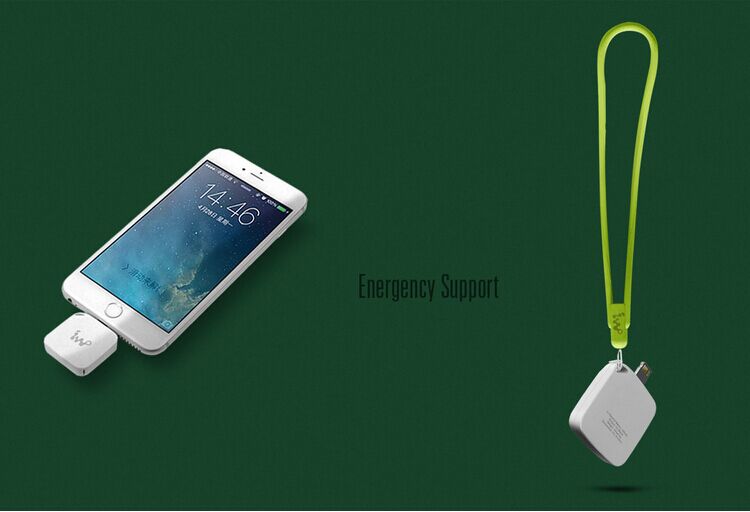 Táo Andrews iphone6 ​​giấy dùng một lần nhỏ sạc điện thiết bị kho báu du lịch khẩn cấp di động thu nhỏ - Ngân hàng điện thoại di động sạc dự phòng miniso