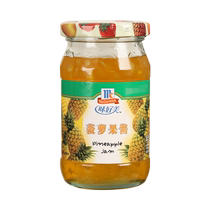 McCormick pineapple jam 355g dessert drink baking ingredients toast sandwich biscuits 0 fat spread bread spread