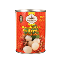 Thailand imported water mother sugar water rambutan 560g*2 dessert milk tea baking ingredients dragon and phoenix fruit canned fruit