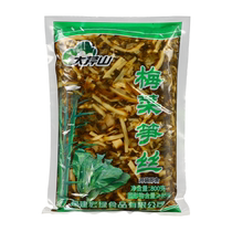 Authentic Honglu Daqinshan plum vegetable bamboo shoot shreds salty mustard ready-to-eat Fujian specialty mustard greens for rice whole box