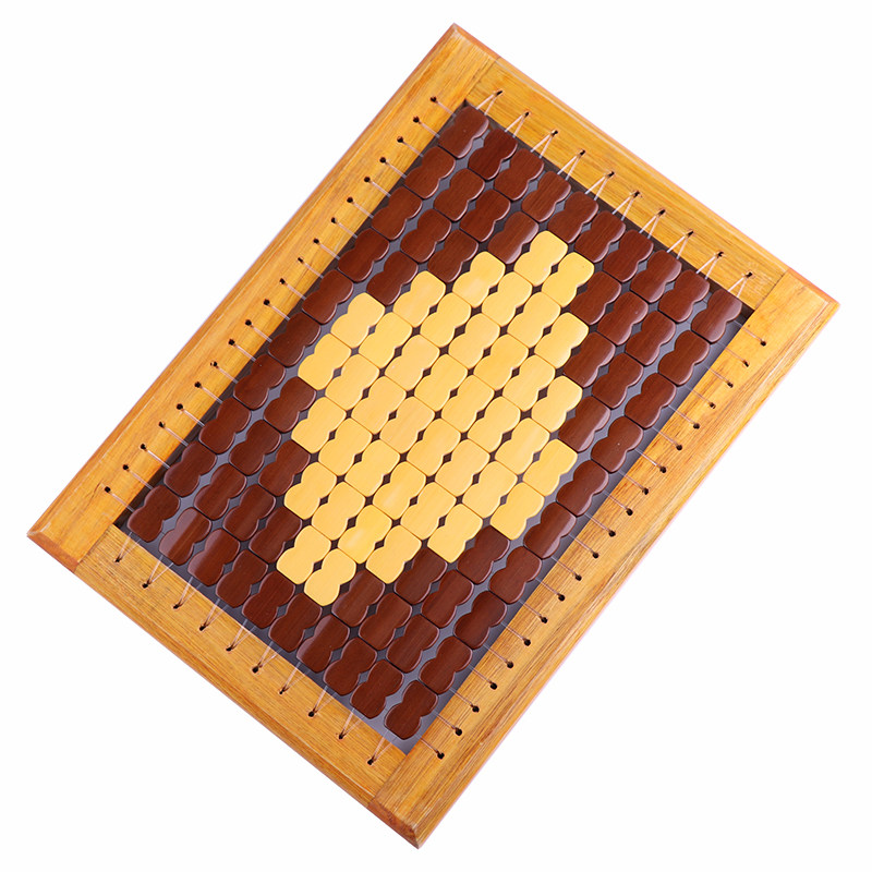 Shuja Round Summer Breathable Cushion Cool Cushion Student Stool Chair Cushion Bamboo sheet Summer Seat Cushion Clothing Factory Staff Fart Mat