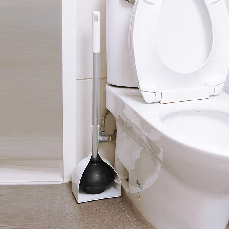 Japan toilet suction-stick through toilet pipe clogged dredge toilet sewer leather with a sub-suit
