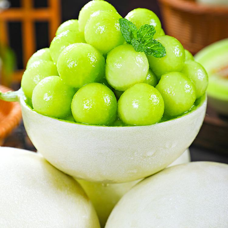 Ice cream jade mushroom melon 9kg fresh fruit seasonal whole box postage small melon melon melon croissant ha 5 melon