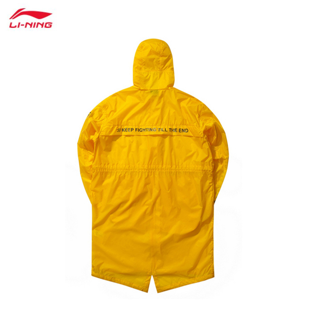 Bộ quần áo gió thể thao chính hãng Li Ning nam 19 áo gió mùa hè quần áo chống nắng chạy dài AFDP101 - Áo gió thể thao áo khoác chống nước uniqlo