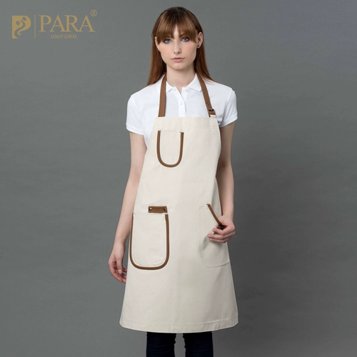 Модный кофейный милый искусственный фартук подходит для мужчин и женщин для работы, в корейском стиле, делается под заказ