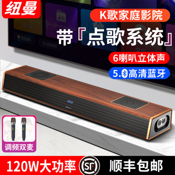 Newman Family Ktv Audio Set Wireless Bluetooth Tv Soundbar Singing Theater Karaoke Speaker with Karaoke Machine