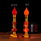 电子蜡烛台财神供奉佛前供灯供佛灯led长明灯 家用电池插电佛供灯