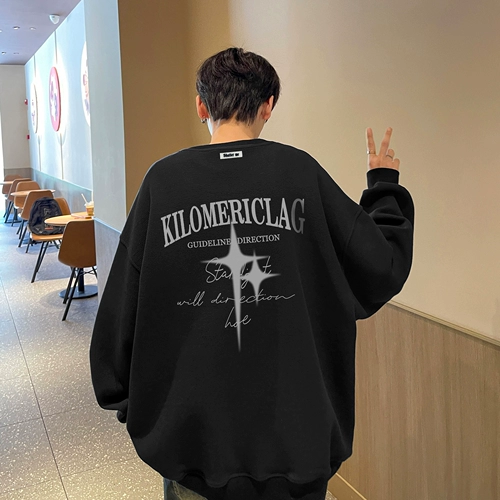 Мужская осенняя толстовка, куртка для отдыха с капюшоном, в американском стиле, 320 грамм, подходит для подростков, оверсайз