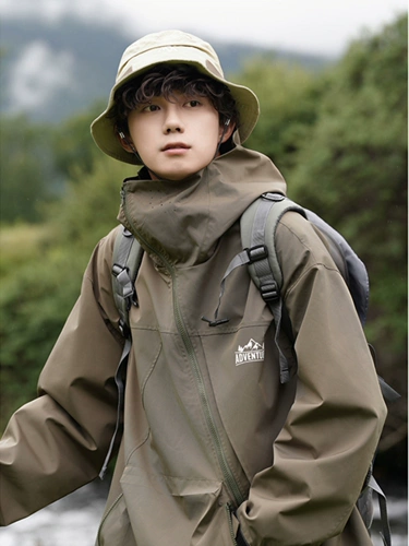 Мужская дорожная ветрозащитная куртка, водонепроницаемые универсальные альпинистские спортивные гидрогелевые шарики, США