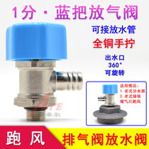 1 point radiator exhaust valve air cooling door floor heating water separator running air release valve old cast iron radiator G1 8