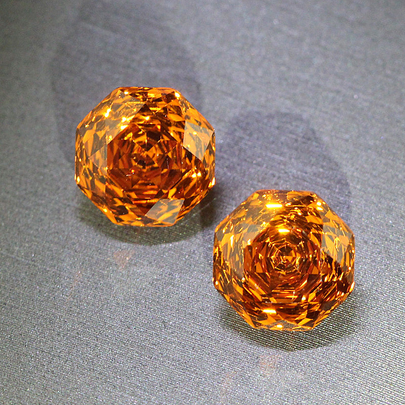 High precision cut Corolla rose cut Fanta stone loose stone