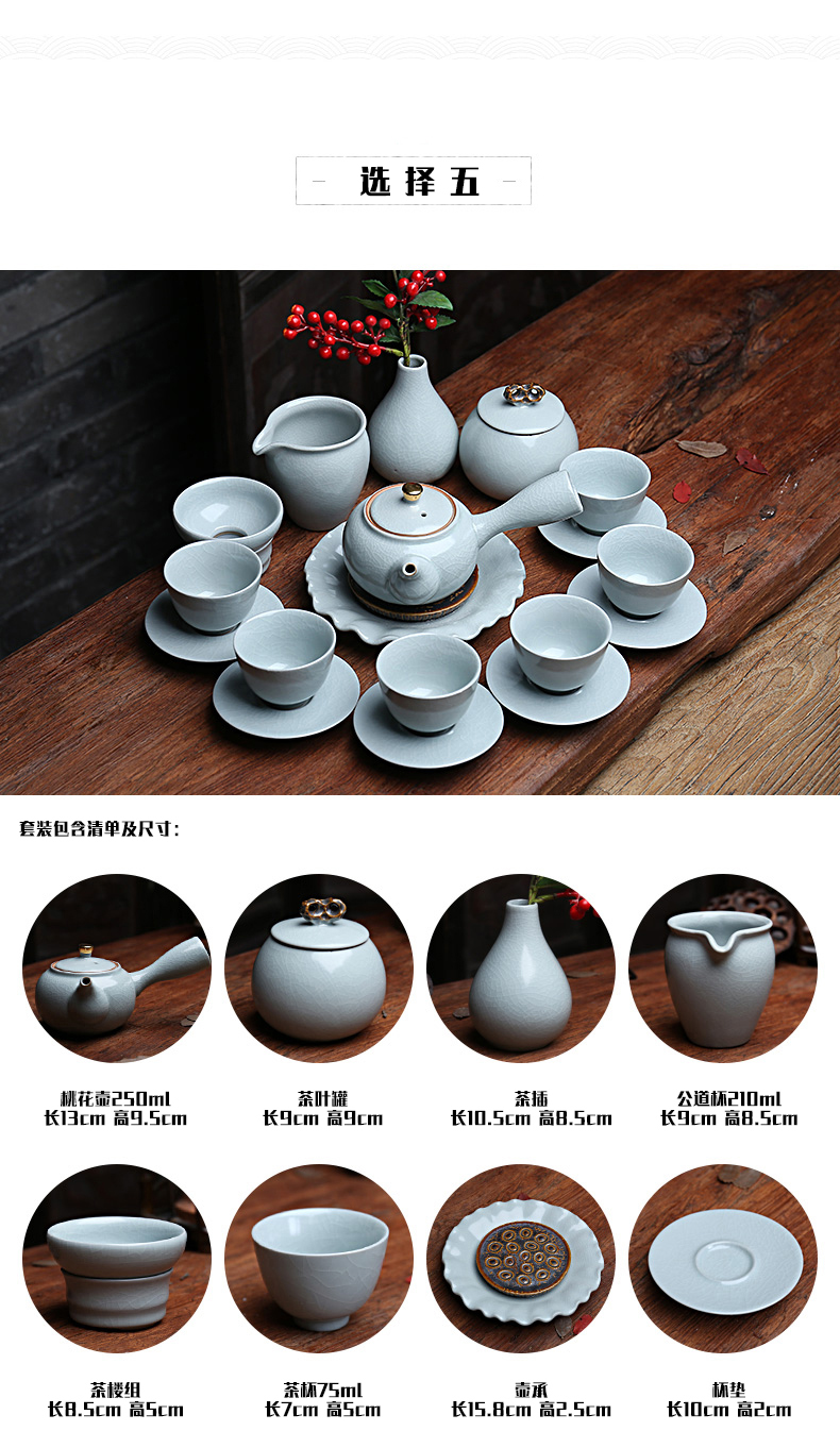 Ebony handle open the slice your up ceramic bearing with pot can keep your porcelain tea set tea cups