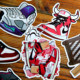 AJ Shoes Trendy 브랜드 개인화 된 냉장고, 스노우 보드, 노트북, 헬멧, iPad 여행 가방, 방수 스티커 스티커