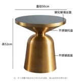 Hyundai Minimalist Can может переместить кровати, легкий роскошный запасной стеклянный круглый кофейный столик небольшая квартира гостиная диван