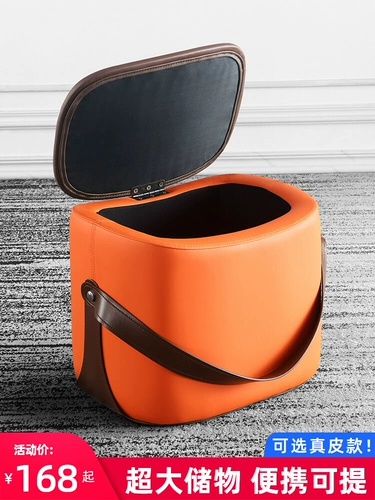 Скандинавская портативная коробочка для хранения, туфли, система хранения, из натуральной кожи