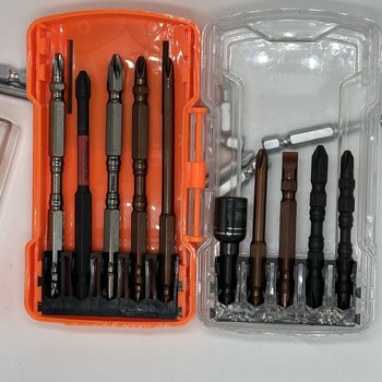 Bit Set, Complete Set of Bits, Strong Magnetic [Tool Set], Flathead, Phillips, Strong Magnetic Impact Bits