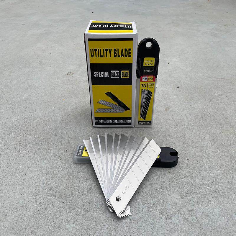 Industrial Paper Cutter 25mm Large Blade Heavy-Duty Wallpaper Knife Box Cutter Thickened Large Utility Knife Blade