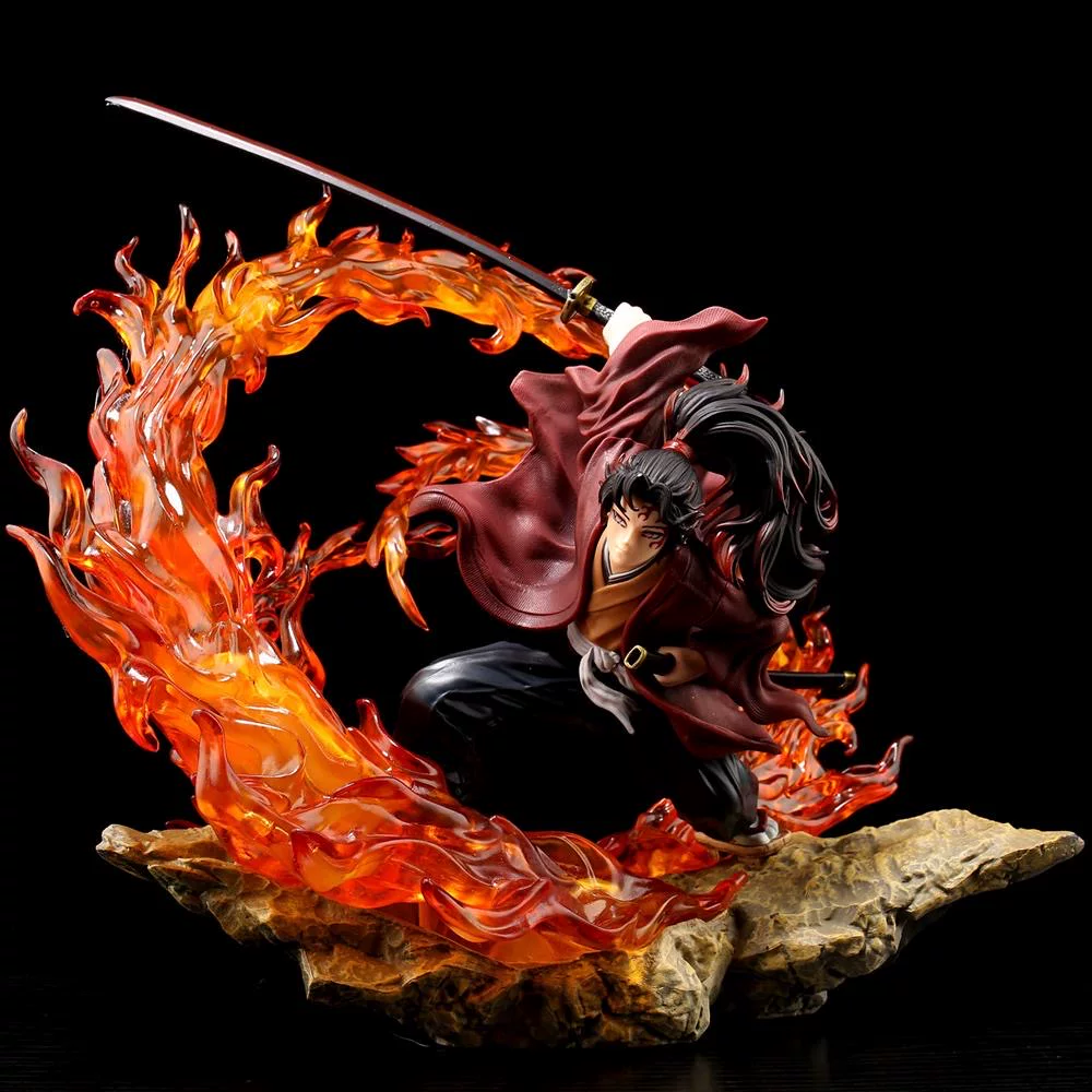 Фигурка-переферий Demon Slayer: Kimetsu no Yaiba, наматывающаяся черная смерть Mou Jiguo Yuan 1, модель-ориентир, подарок на день рождения и детский праздник