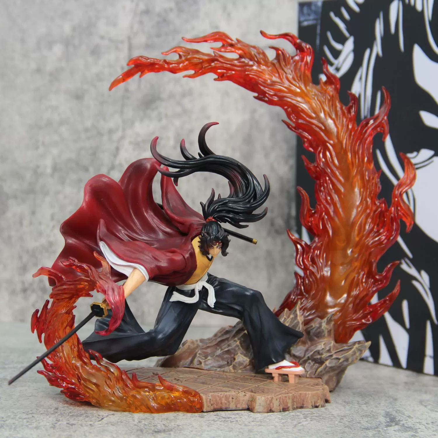 Фигурка-переферий Demon Slayer: Kimetsu no Yaiba, наматывающаяся черная смерть Mou Jiguo Yuan 1, модель-ориентир, подарок на день рождения и детский праздник