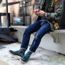 Meisan Heavy Industry Dr Collectors Boss hand-painted Fuso Flower Peace totem Antique camouflage M65 Taoist robe