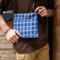 Nissan KUON new totem ancient cloth blue dyed old cloth accompanying small bag