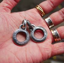 Japanese artisan silver Jango handmade 925 silver ring necklace Bright lava ring