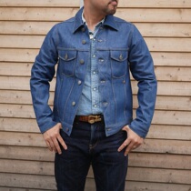 14oz blue first arrival Freenote Cloth gorgeous blue dye modified version of the third generation jacket