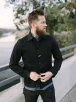 RGT Rogue Territory Supply Jacket STEALTH BLACK Pure Black Denim Jacket