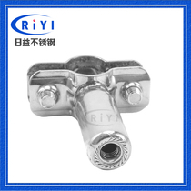 Full 304 stainless steel internal thread pipe holder internal wire card clamping pipe holder for pipe holder PVC water pipe bracket