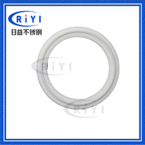 PTFE Polytetrafluoroethylene Sanitary grade quick-install PTFE gasket Clamp joint sealing ring Teflon gasket hard