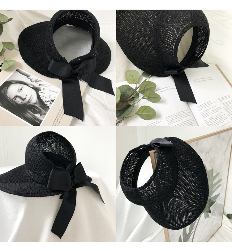 Korean breathable cool hat, sun protection hat, women's summer face shield, UV protection, foldable, versatile and casual hat for outings detail image 14