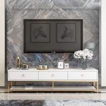 Nordic solid wood TV cabinet coffee table combination set Modern simple living room TV cabinet small apartment light luxury furniture