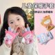 Children's Flip Half Finger Gloves Women's Plush Autumn and Winter Warm Cute Primary School Students Thickened Children's Student Writing Gloves