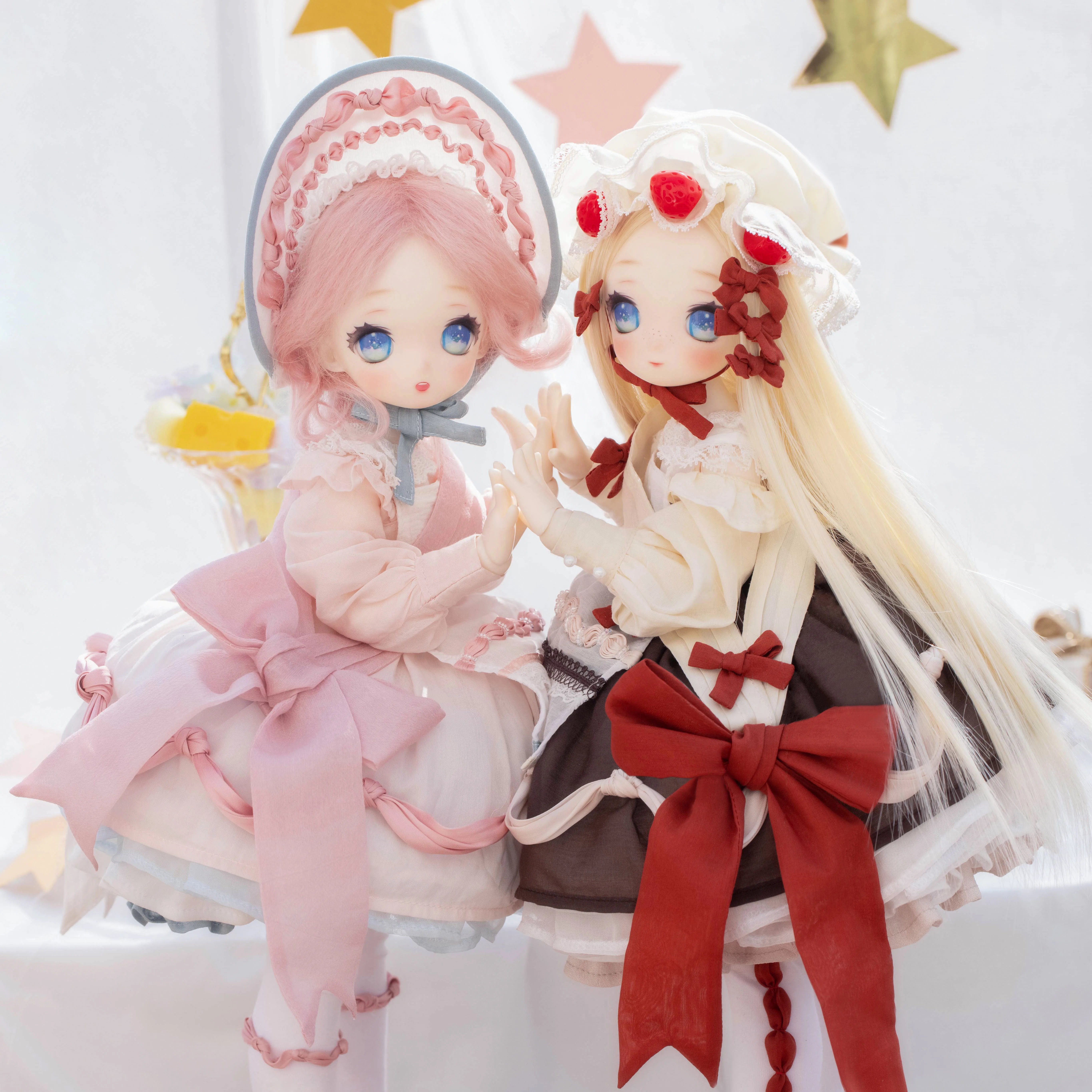 [Снят с производства Guancang] XAGADOLL клубничный хруст 4 точки любящее тело BJD кукла йоми сотрудничество полный набор