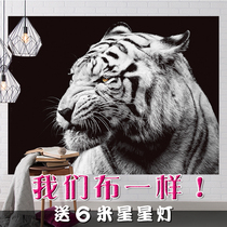 Hanging cloth background cloth ins Wall cloth background wall Net red layout room tapestry bedside cloth hanging painting fabric decorative cloth