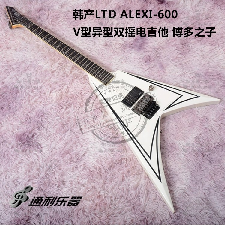 Spot discounted original clothing boutique Korean LTD ALEXI-600 SCITHEV Type of profiled double rocking electric guitar