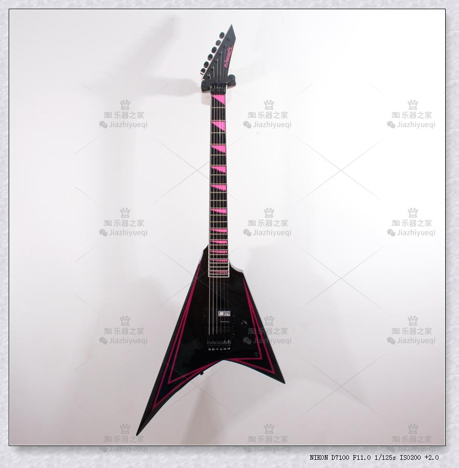 Edward E-AL-166 PINK SAWTOOTH ALEXI LAIHO Alien Electro Guitar