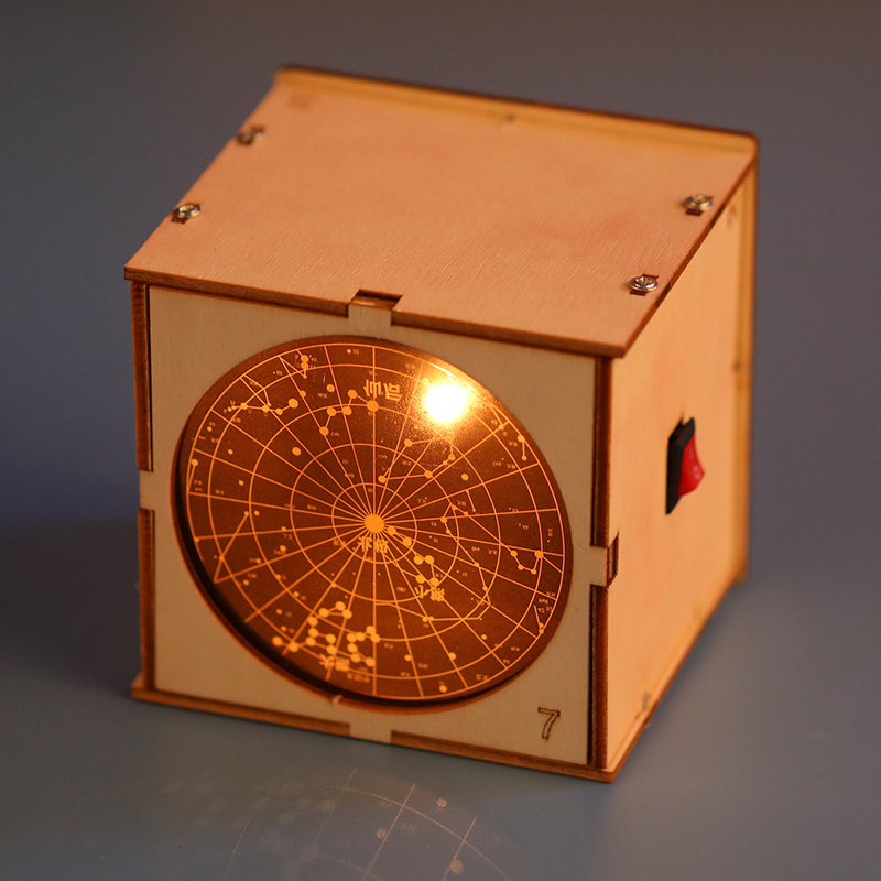 Children's Science Experimental Toys Students DIY Handcrafted Technology Production Invention Material Aids Equipment Starry Sky Lanterns