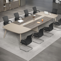 Office Furniture Conference Table Long Table Brief Modern Fashion Small Meeting Room Parquet for a table and chairs Combined