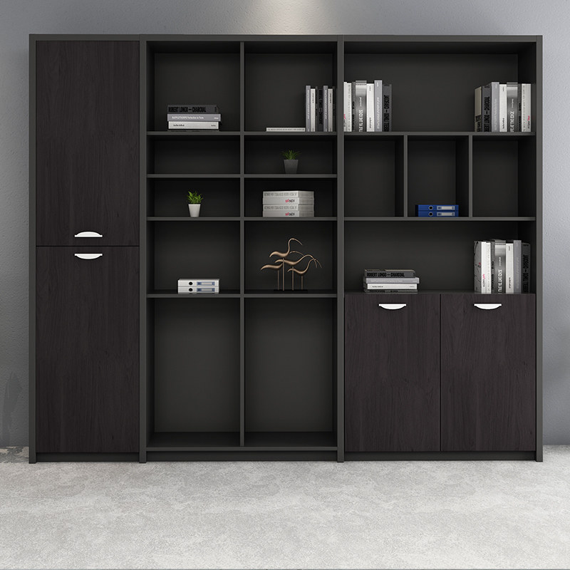 Jiahang office furniture floor-to-ceiling simple modern filing cabinet 4 5 6 door bookcase