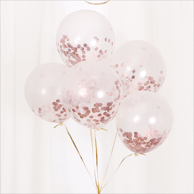 12 inch 2 8 gr rose gold paper scrap latex balloons gold bright sheet iridescent ZXMGJ01MGJ new product