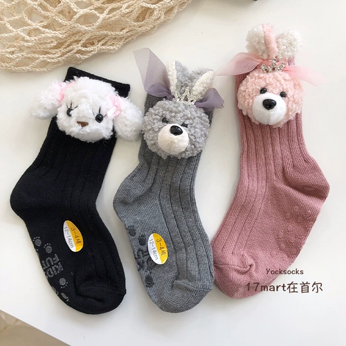 Детские милые нескользящие носки, (в наличии на складе), 3-4 лет, стиль «принцесса»