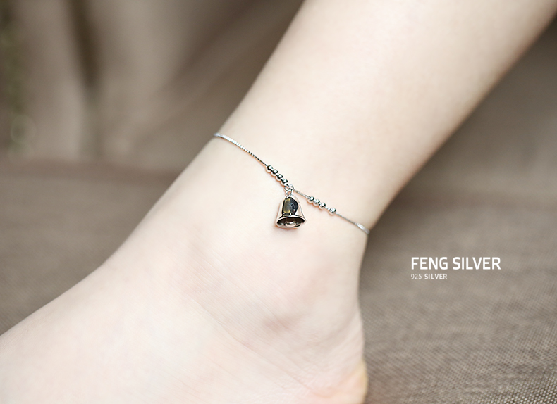 Chaine de cheville Femme en Argenterie - Ref 3101677 Image 20